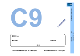9&ordm; ano - BIO NA REDE