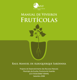 Manual de Viveiros Frutícolas