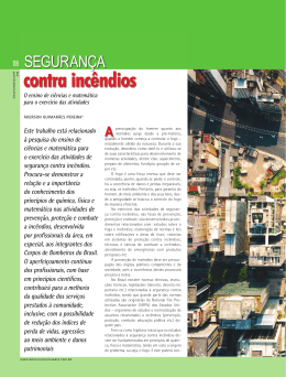 Seguran&ccedil;a contra Inc&ecirc;ndios.