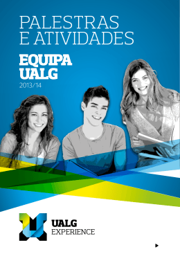 palestras e atividades - Universidade do Algarve
