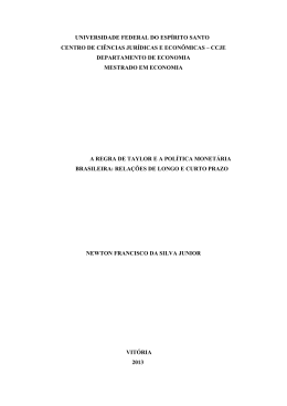 Disserta&ccedil;&atilde;o.Newton Francisco da Silva Junior