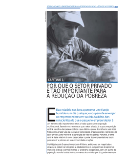 por que o setor privado &eacute; t&atilde;o importante para a redu&ccedil;&atilde;o da