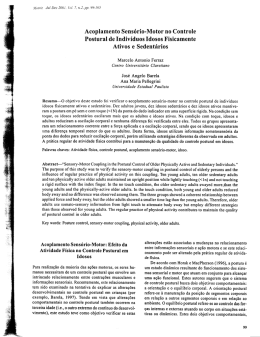 Acoplamento Sens&oacute;rio