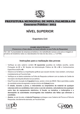 9- ENGENHEIRO CIVIL - Superior-Nova Palmeira-GAB