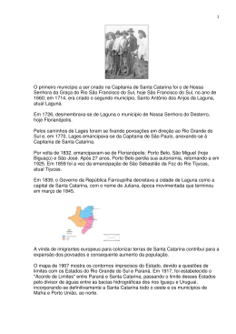 Hist&oacute;ria de Santa Catarina
