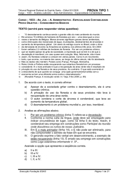 PROVA TIPO 1 - Ok Concursos