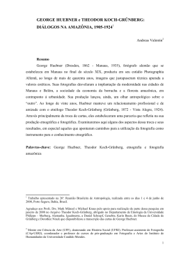 GEORGE HUEBNER e THEODOR KOCH-GR&Uuml;NBERG