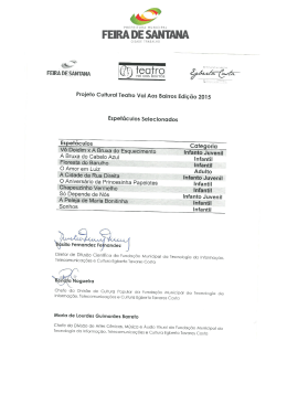 FUNDA&Ccedil;&Atilde;O MUNICIPAL DA TECNOLOGIA DA INFORMA&Ccedil;&Atilde;O