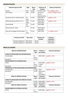 Arquivo PDF com telefones e endere&ccedil;os eletr&ocirc;nicos