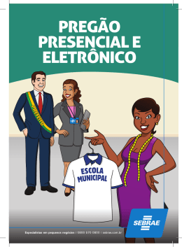 PREG&Atilde;O PRESENCIAL E ELETR&Ocirc;NICO