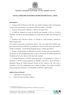 ejers - Tribunal Regional Eleitoral do Rio Grande do Sul