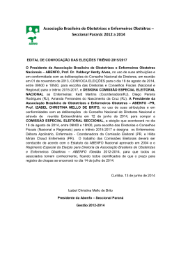 Associacao Brasileira de Obstetrizes e Enfermeiros Obstetras