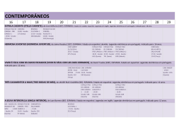 Programa&ccedil;&atilde;o da Mostra de Cinema Espanhol