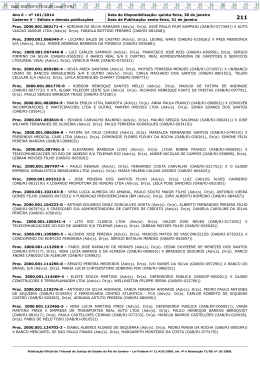 Ano 6 &ndash; n&ordm; 101/2014 Data de Disponibiliza&ccedil;&atilde;o: quinta