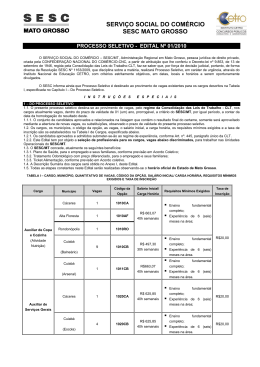 Abertura Edital