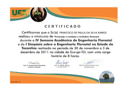 FRANCISCO DE PAULA DA SILVA RAMOS ULA DA SILVA RAMOS