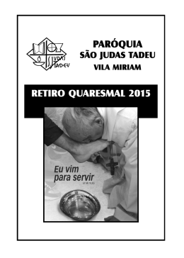 1 RETIRO QUARESMAL 2015