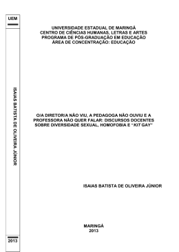 Disserta&ccedil;&atilde;o - Programa de P&oacute;s-Gradua&ccedil;&atilde;o em Educa&ccedil;&atilde;o