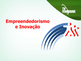 Empreendedorismo e Inova&ccedil;&atilde;o