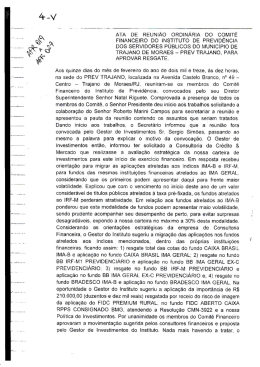 ATA DE REUNIÃO ORDINÁRIA DO COMITÊ