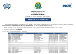 HOMOLOGAÇÃO DE ISENÇÃO - NIS
