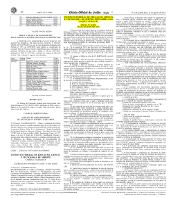 edital de abertura n&ordm; 16/2015