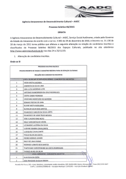 errata homologa&ccedil;&atilde;o processo seletivo 06-2015