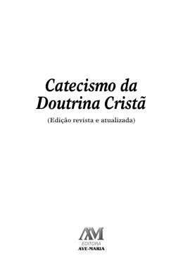 Catecismo da Doutrina Cristã - Editora Ave