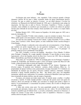 22 Os Borgias Os Borgias n&atilde;o eram italianos , sim
