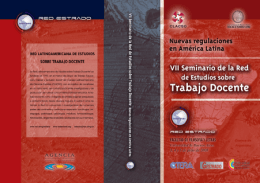 vii seminario de la red de estudios sobre trabajo docente