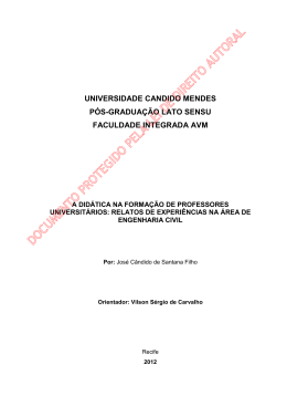 documento protegido pela lei de direito autoral