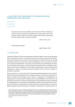 A Anatomia do Crescimento do Emprego nas Empresas