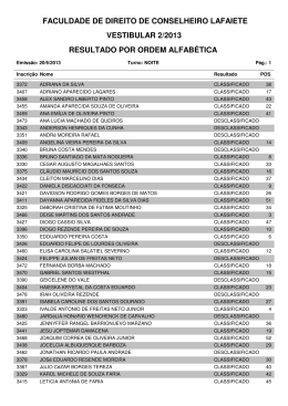 faculdade de direito de conselheiro lafaiete vestibular 2