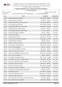 Funda&ccedil;&atilde;o de Apoio &agrave; Universidade Federal de S&atilde;o Jo&atilde;o