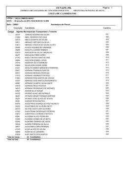 (Lista de Presen\347a)