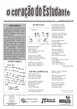 editorial futenave escola especial voc&ecirc; sabia?