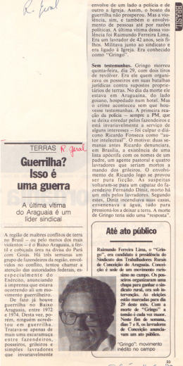 Guerilha? Isso &eacute; uma guerra