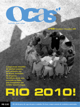 R$ 3,00 nº68 - Futebol Social