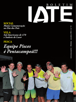 Equipe Pisces &eacute; Pentacampe&atilde;!!!