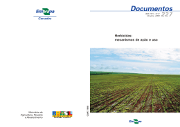 Herbicidas: mecanismos de ação e uso (2008)