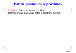 Algoritmo de Shamos e Hoey - IME-USP