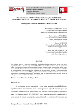 1 DO ABSTRATO AO CONCRETO: UTILIZA&Ccedil;&Atilde;O DE MODELO