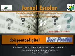 Jornal Dois Pontos Digital - Rede de Bibliotecas de Braga