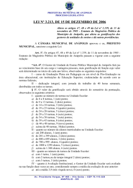 PROJETO DE LEI N - www camaraanapolis go gov br