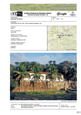 Fazenda da Gl&oacute;ria AV &ndash; F06 &ndash; Car