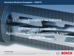 Semin&aacute;rio Efici&ecirc;ncia Energ&eacute;tica &ndash; 18/05/10
