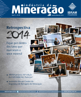 Ind&uacute;stria da Minera&ccedil;&atilde;o n&ordm;69