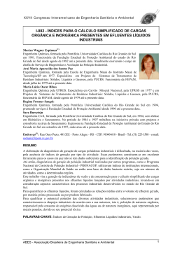 i-082 - &iacute;ndices para o c&aacute;lculo simplificado de cargas