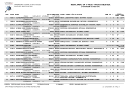 80 - Resultado 1a Fase - Geral A-Z com Notas