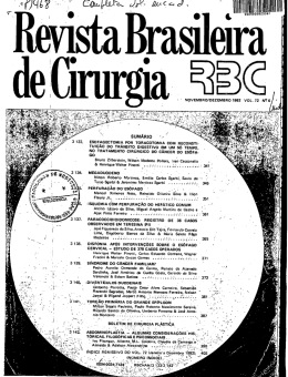 Esofagectomia por toracotomia com reconstitui&ccedil;&atilde;o do tr&acirc;nsito